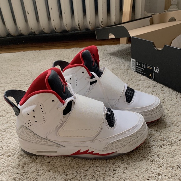 [AIR JORDAN] JORDAN SON OF MARS “ Fire Red”( GS) - Picture 6 of 9